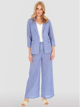 Perso Perso Marynarka VEE252688F Niebieski Regular Fit