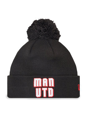 New Era New Era Czapka Manchester United FC Wordmark Bobble 60284475 Czarny