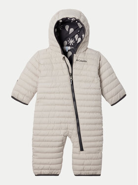 Columbia Columbia Зимен детски гащеризон Powder Lite™ II Reversible 2088751 Бежов Regular Fit
