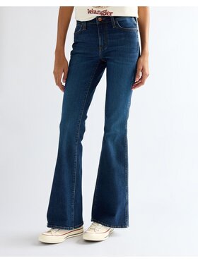 Wrangler Wrangler Jeansy MONTANA Niebieski Wide Leg