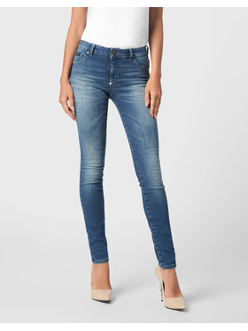 PHILIPP PLEIN PHILIPP PLEIN Džegínsy 22463 Svetlo modrá Jegging Fit