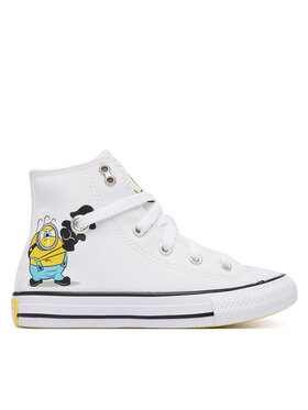 Converse Converse Кецове Converse x Minions Chuck Taylor All Star A21405C Бял