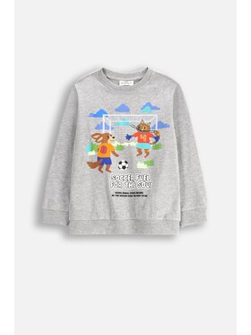 Coccodrillo Coccodrillo T-Shirt WC5143102MBK-019 Szary Regular Fit