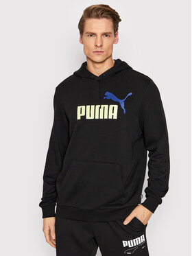 Puma Puma Суитшърт Big Logo 586765 Черен Regular Fit