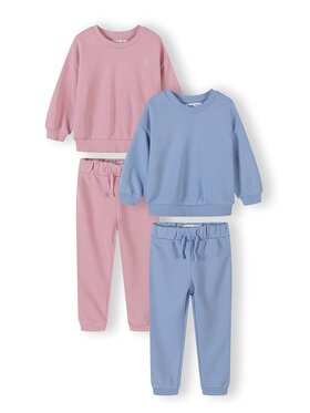 minoti minoti Zestaw NOSFLEECE100 Różowy Regular Fit