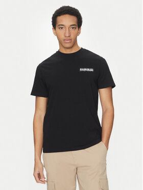 Napapijri Napapijri T-Shirt S-Dati NP0A4IE2 Schwarz Regular Fit