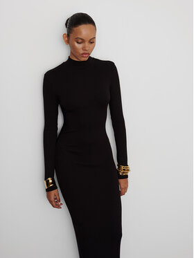 La Mania La Mania Vestito da giorno FALLON Nero Basic Fit