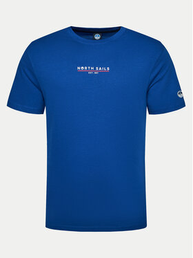 North Sails North Sails T-Shirt 692974 Modrá Comfort Fit