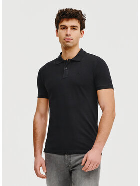 Pako Lorente Pako Lorente Polo P25SF-TX-003 Czarny Classic Fit