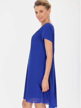 Potis & Verso Potis & Verso Sukienka koktajlowa Dorothy Niebieski Relaxed Fit