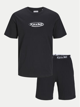 Jack&Jones Junior Jack&Jones Junior Набір футболка і спортивні шорти Jacoliver 12257172 Чорний Standard Fit