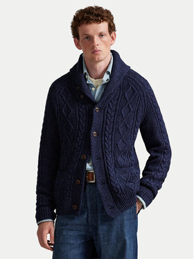 Polo Ralph Lauren Polo Ralph Lauren Кардиган 710P02704001 Тъмносин Regular Fit
