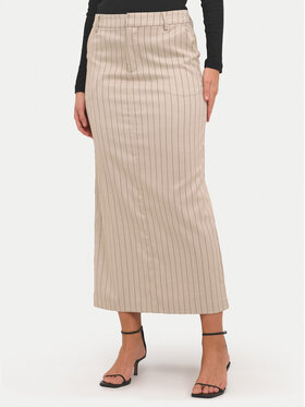 Kaffe Kaffe Midi szoknya Agathe 10508753 Bézs Regular Fit