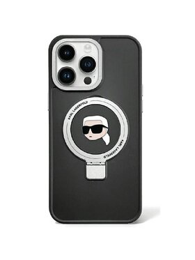 KARL LAGERFELD KARL LAGERFELD Etui na telefon iPhone 15 Plus Czarny