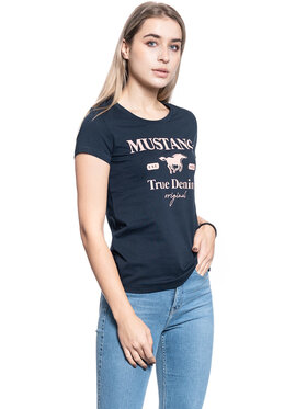 Mustang Mustang T-shirt ALINA C PRINT Blu Regular Fit