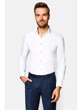 Lancerto Lancerto Koszula Almeria 5 KO051220000057 Biały Regular Fit