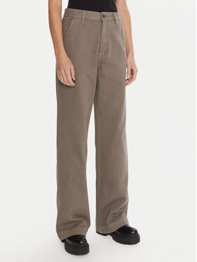 G-Star Raw G-Star Raw Auduma bikses Deck 2.0 D26432-E078 Zaļš Wide Leg