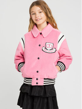 TWINSET TWINSET Kurtka bomber 222GJ2250 Różowy Regular Fit