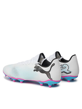 Puma Čevlji Za Nagomet Future 7 Play Fg/Ag 107723 01 Bela