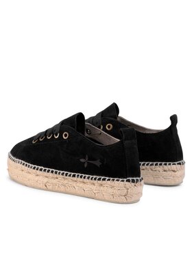 Manebi Espadrile Sneakers D K 1.0 E0 Crna