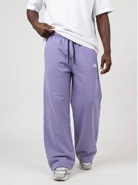 Jigga Wear Jigga Wear Spodnie dresowe Szerokie wygodne 131965 Fioletowy Baggy Fit