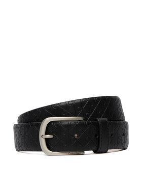 Calvin Klein Calvin Klein Pásek Casual Pin Buckle Aop 32Mm Fixed LV04D7074G Černá