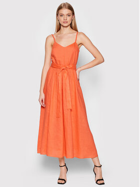 MAX&Co. MAX&Co. Sukienka letnia Risulta 72211622 Pomarańczowy Regular Fit