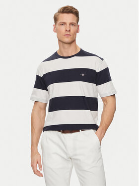 Gant Gant T-Shirt 2003203 Εκρού Regular Fit