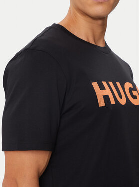 Hugo T-shirt Dulivio 50513309 Crna Regular Fit