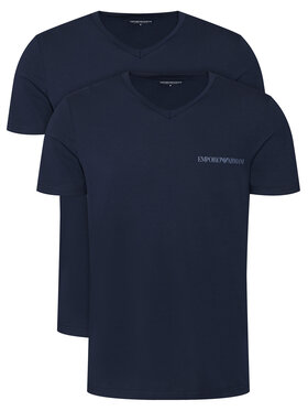 Emporio Armani Underwear Emporio Armani Underwear Komplet t-shirtów EM000392 AF10779 MB263 Granatowy Regular Fit