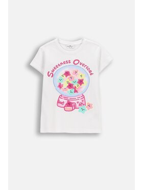 Coccodrillo Coccodrillo T-Shirt WC6143206SGK-001 Bílá Regular Fit