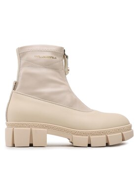KARL LAGERFELD KARL LAGERFELD Botki KL43260 Beżowy