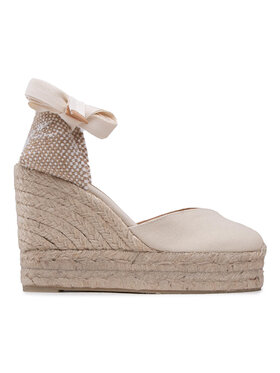 Castañer Castañer Espadrile Chiara/8ED/001 020992-203-35 Alb