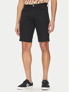 Blend Blend Τζιν σορτσάκια 20718128 Μαύρο Regular Fit