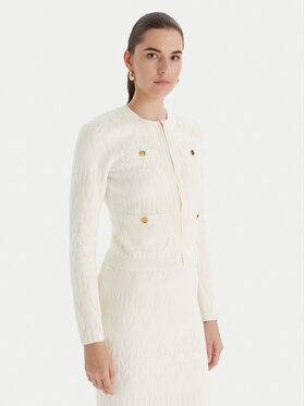 Marciano Guess Marciano Guess Kardigán 5BGR06 5661Z Ekru Regular Fit