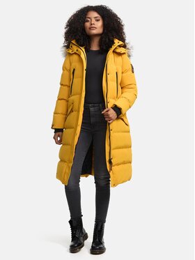 Marikoo Marikoo Kurtka zimowa Schneesternchen Żółty Regular Fit