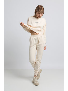 LaLupa LaLupa Spodnie piżamowe LA055 Biały Comfortable Fit
