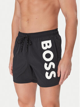 BOSS BOSS Szorty kąpielowe Octopus 50514502 Czarny Regular Fit