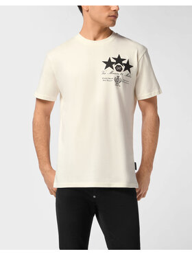 PHILIPP PLEIN PHILIPP PLEIN T-shirt 27107 Bianco Regular Fit