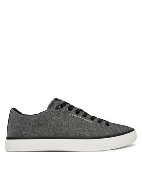 Tommy Hilfiger Tommy Hilfiger Teniși Th Hi Vulc Core Low Chambray FM0FM05818 Gri