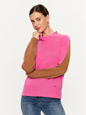 Pinko Pinko Džemperis Merluzzo 101990 A185 Brūns Regular Fit