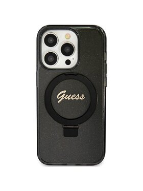 Guess Guess Etui na telefon iPhone 12/12 Pro Czarny