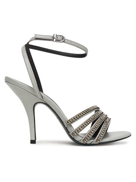 Patrizia Pepe Patrizia Pepe Sandale 8X0076/L083 Srebrna