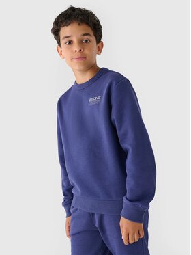 4F 4F Mikina 4FJRAW24TSWSM1829-31S Tmavomodrá Regular Fit