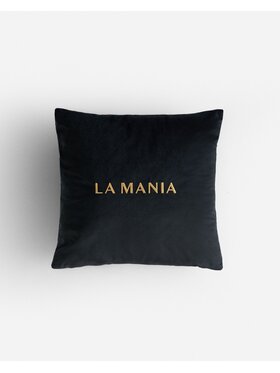 La Mania La Mania Poduszka dekoracyjna Black & Gold Czarny