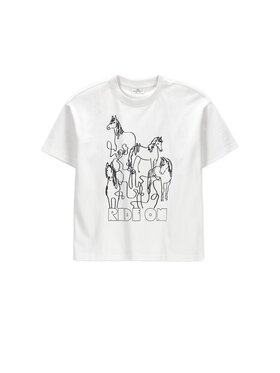 Coccodrillo Coccodrillo T-Shirt ZC6143202HGJ-001 Biały Regular Fit