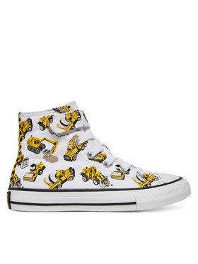Converse Converse Scarpe da ginnastica Chuck Taylor All Star Construction Truck Easy-On A10766C Bianco