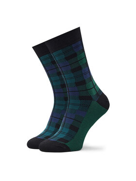 Heel Tread Heel Tread Високі шкарпетки unisex Black Watch Зелений