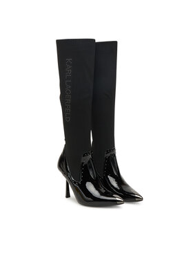 KARL LAGERFELD KARL LAGERFELD Ботуши KL31373 Черен
