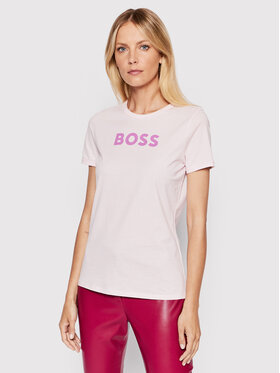 Boss Boss T-Shirt C_Elogo_7 50472255 Różowy Regular Fit